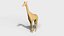 Girafe Low Poly