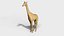 Girafe Low Poly