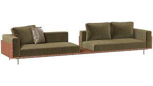 Sofa Minotti Brasilia model