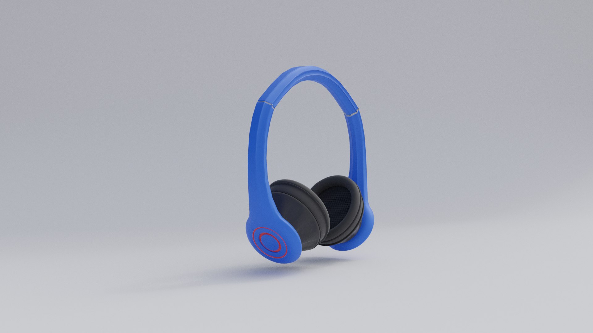 3D low poly headphones model TurboSquid 1977586