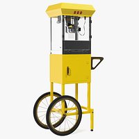 Carnival Popcorn Popper Cart Generic