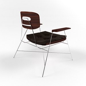armchair chair 3d model