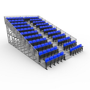 3D Bleachers 18