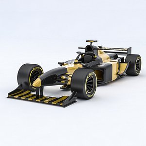 3D 3D Formula 1 car model 09 model