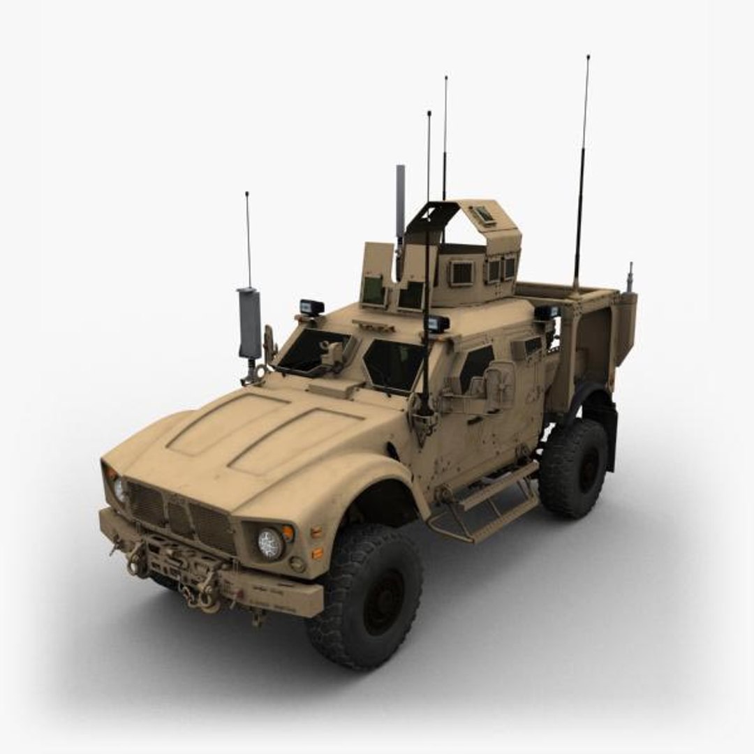 3d Matv Truck Model