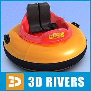 Two-seat bumper boat by 3DRivers