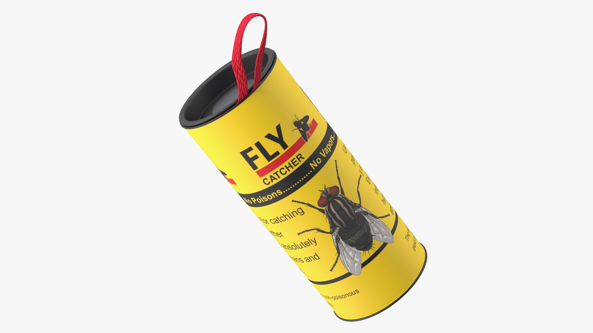 Fly Tape Paper Closed 3D model preview