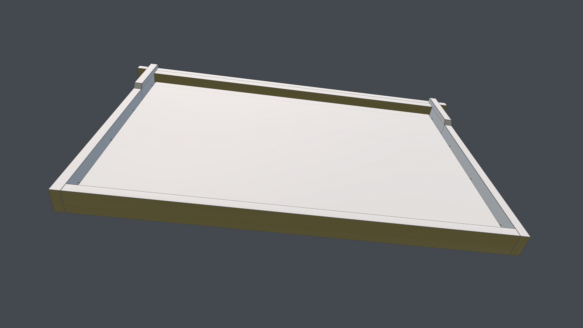 3D model wax foundation honeycombs https://p.turbosquid.com/ts-thumb/N4/xL63gf/UHS6DNDW/screenshot003/png/1578085834/1920x1080/fit_q87/dcccc0a9b4f16f4e36e8ff0a6a9c9be144464011/screenshot003.jpg