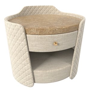 Estetica Palladium Nightstand 3D model