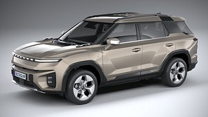 Ssangyong Torres EVX 2025 3D model