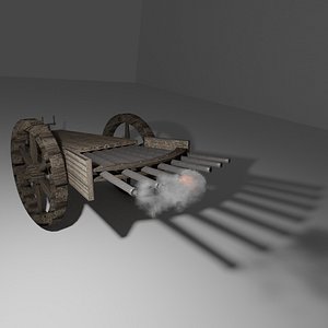 3D machine gun leonardo da