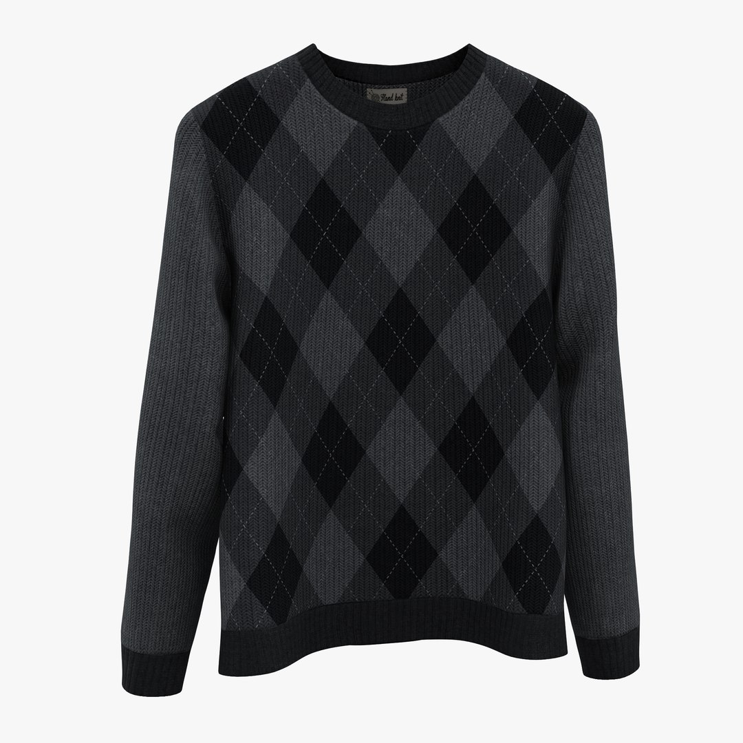 Sweater 3 3D model preview