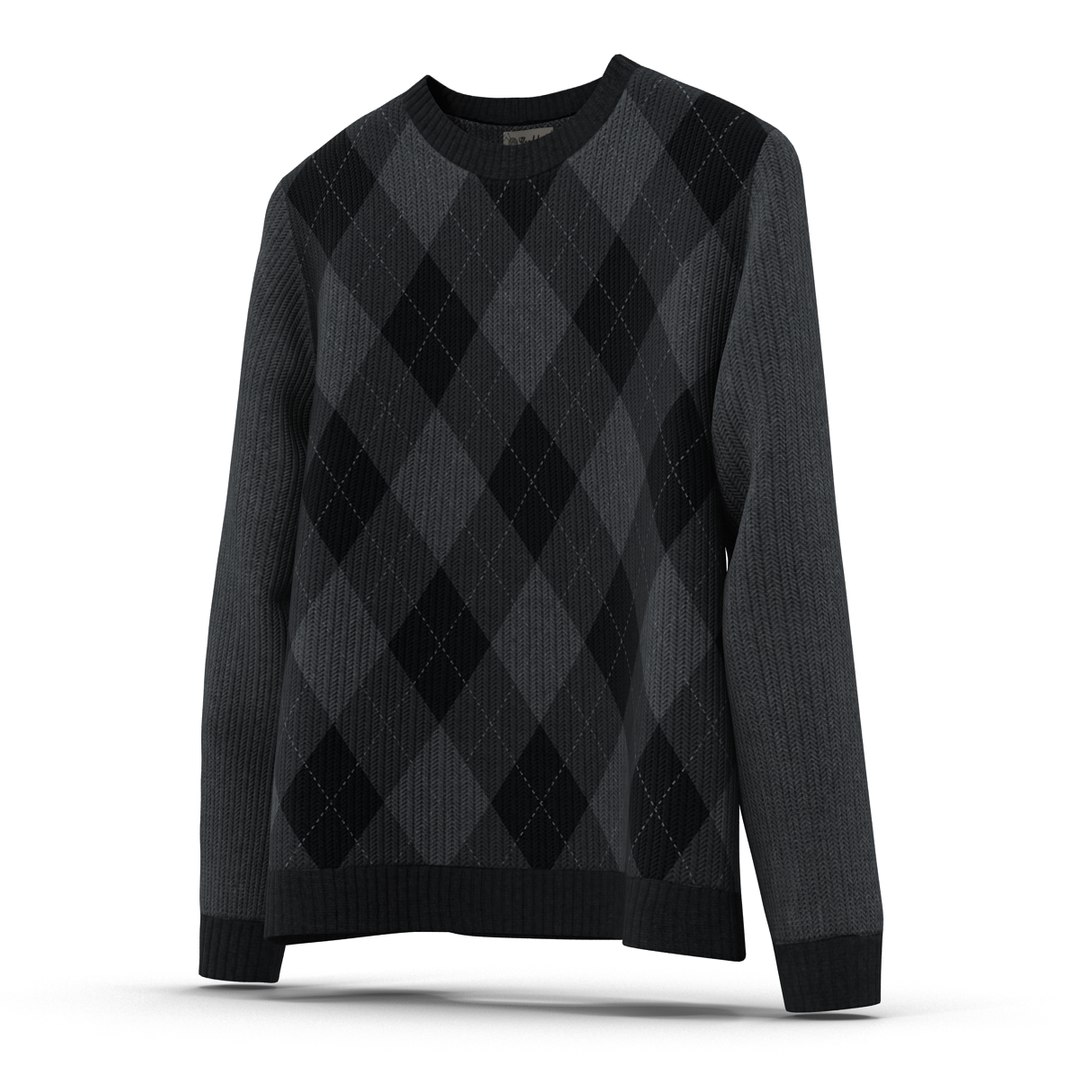 3d model sweater 3