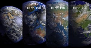 3d model earth 10k blender