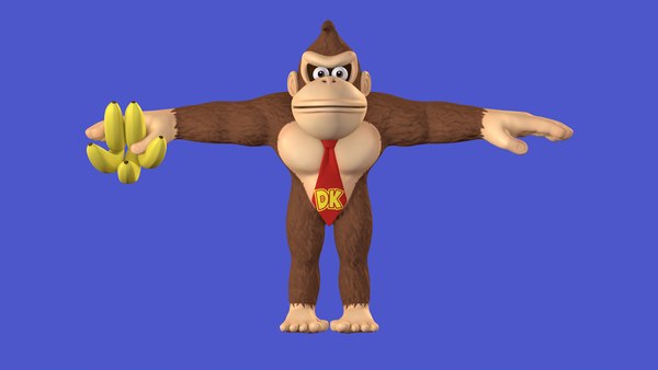 modelo 3d Personaje de Donkey Kong - TurboSquid 1614942