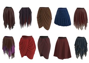 skirt real model