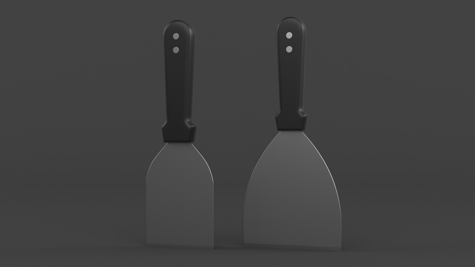 Free 3D Steel Spatula Model TurboSquid 2004715