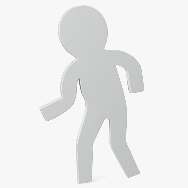 modelo 3d Stickman De Plástico Aparejado Blanco - TurboSquid 2113256