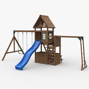 PBR Playground Jungle Gym 08 3D model