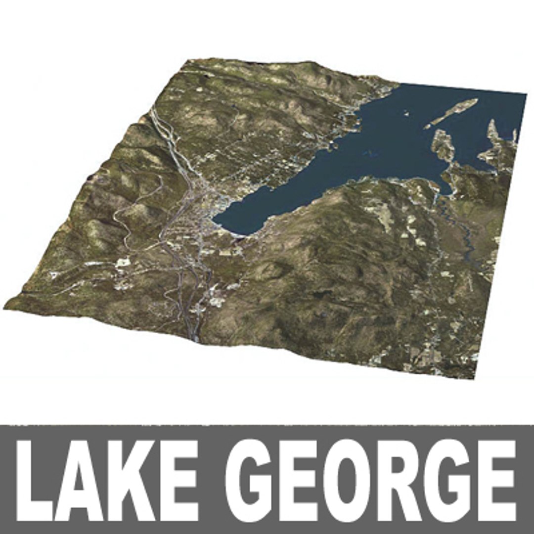 3d Lake George Model