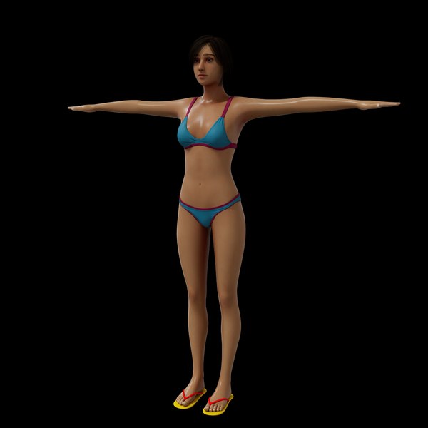 3D model Jane 3D model