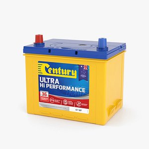 Century Car Battery 3D model