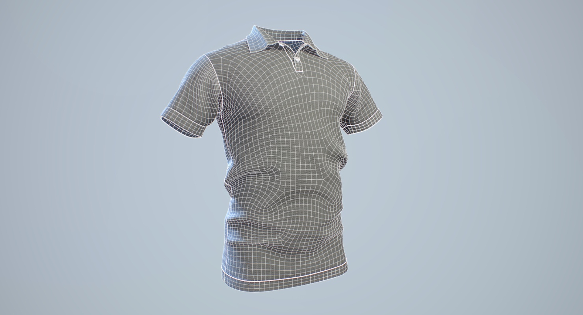 Polo Shirt Red 3D - TurboSquid 1365901