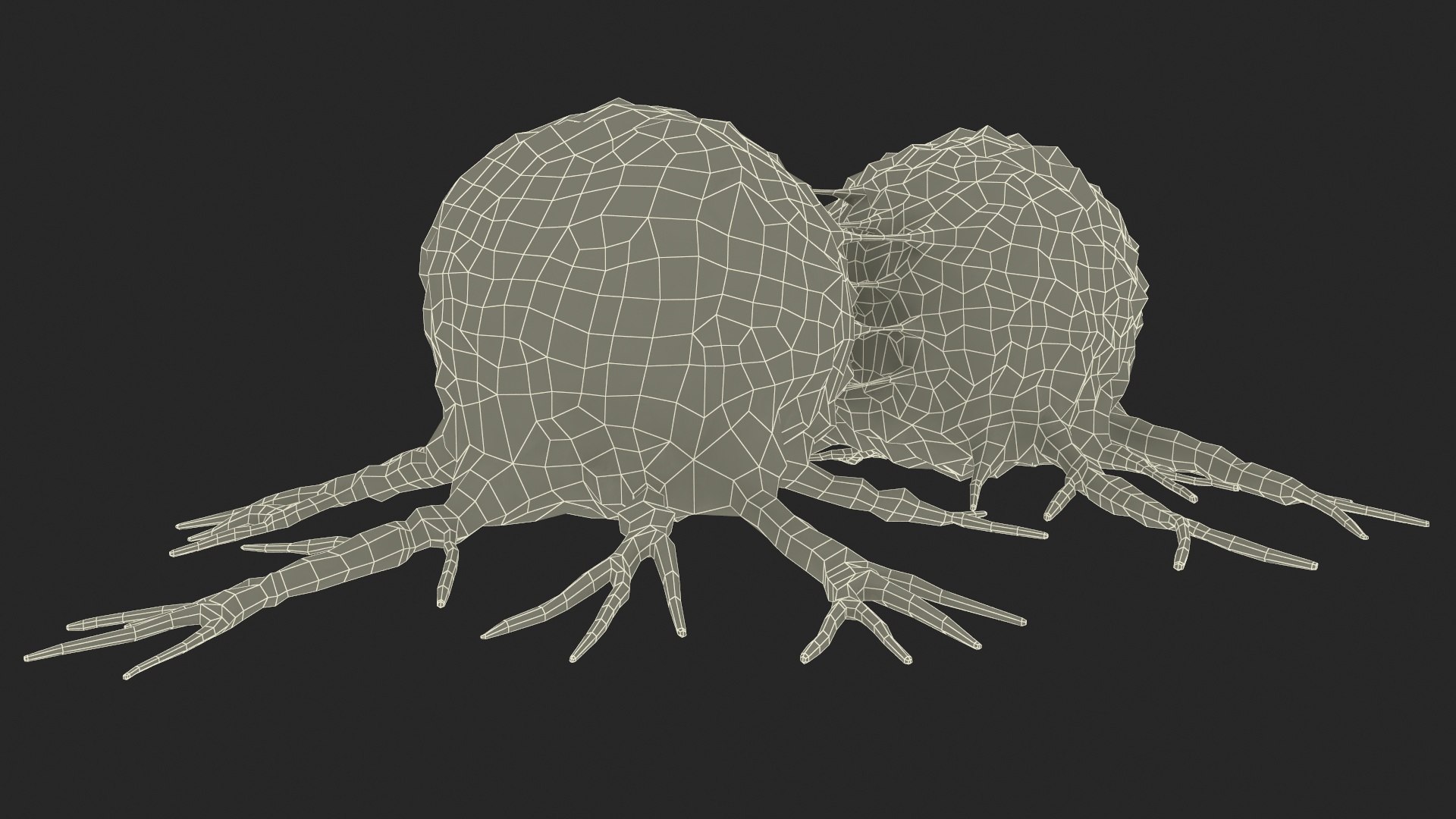 3D Cancer Cell Dividing model https://p.turbosquid.com/ts-thumb/N5/noqLHg/M3/cancercelldividing3dsmodel022/jpg/1709946090/1920x1080/fit_q87/d8791d9ac3991b004c7da773e8263b0fa738a4b8/cancercelldividing3dsmodel022.jpg