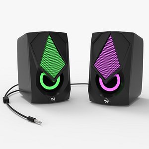 RGB Gaming Speakers 3D model