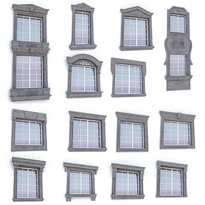 classic window 3D
