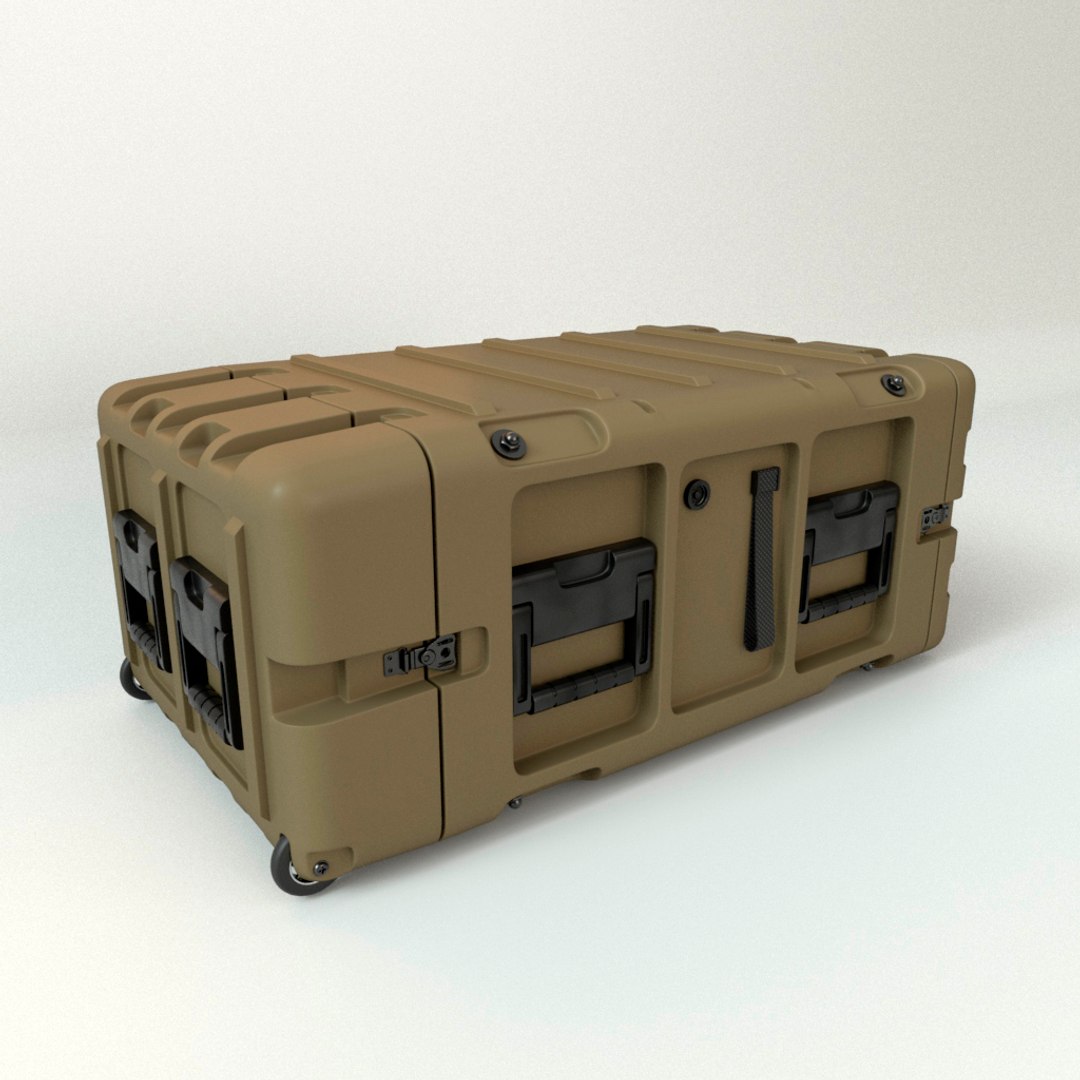 Military Crate 3D Model - TurboSquid 1484274