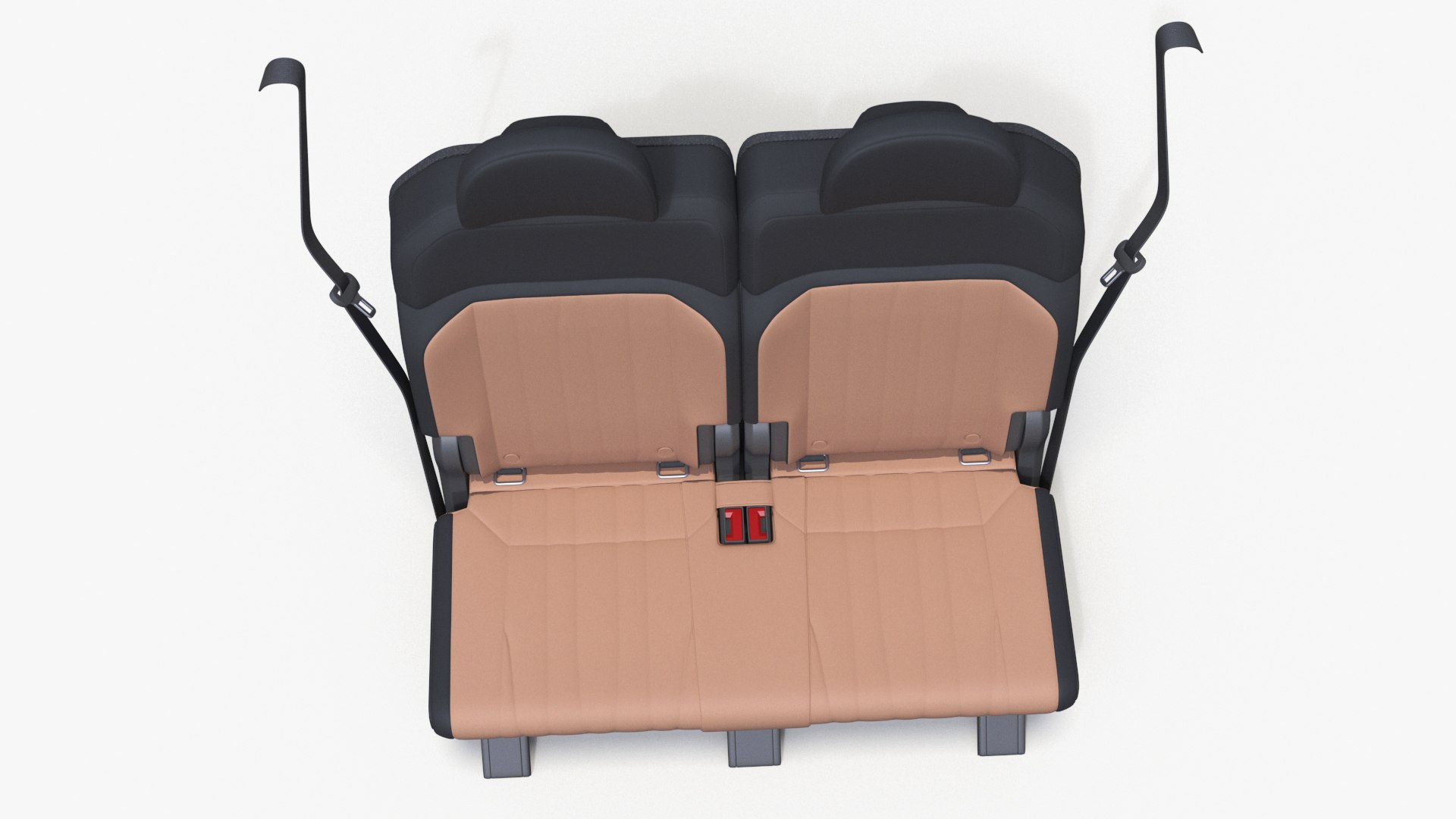 3D Vehicle Rear Seat Bench - TurboSquid 2343158