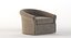 Clare Swivel Lounge Chair By Douglas Levine
