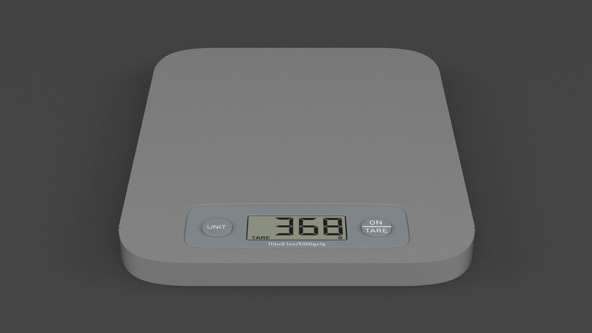 3D Kitchen Scale Model - TurboSquid 2197495