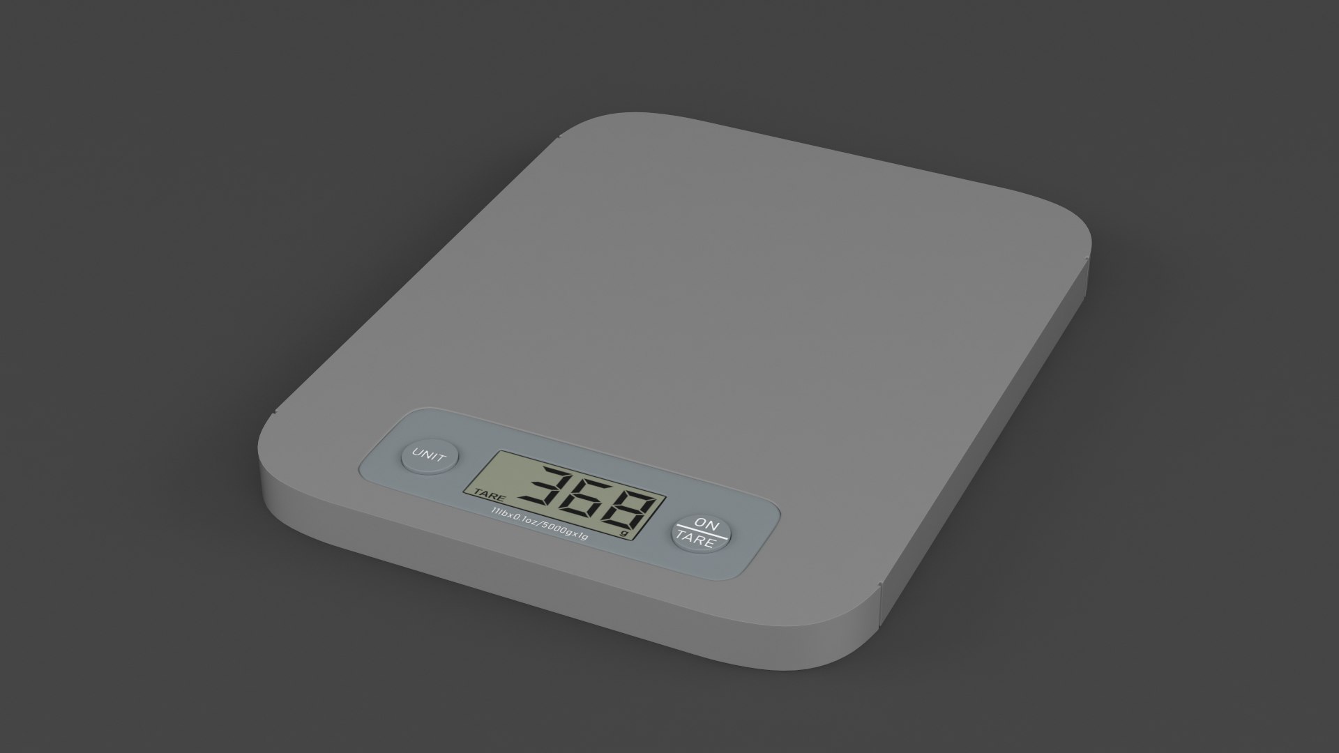 3D Kitchen Scale Model - TurboSquid 2197495