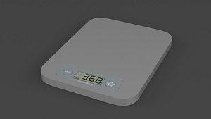 3D Kitchen Scale model