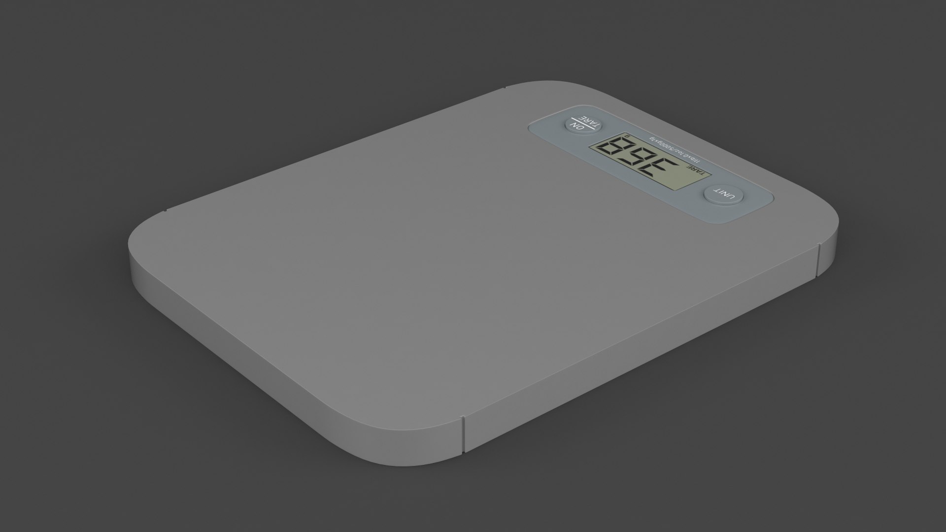 3D Kitchen Scale Model - TurboSquid 2197495