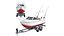 Pleasure fishing boat