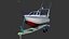 Pleasure fishing boat