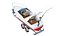 Pleasure fishing boat