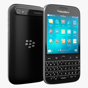blackberry classic 3d max