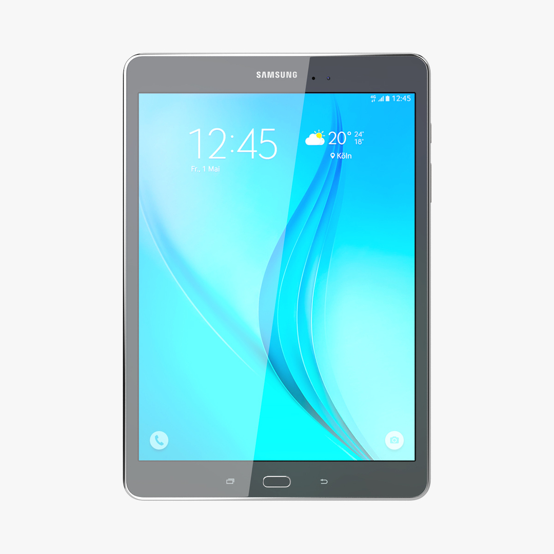 3d realistic samsung galaxy tab model