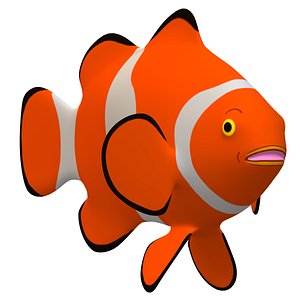Clownfish 3D model