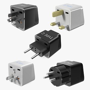 Electrical Plug Adapters Collection 3
