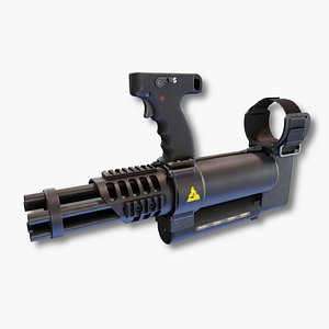 Arm Mounted 22LR Minigun model