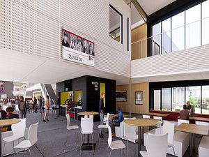 Architectural Revit Model for Mega School fully furnished