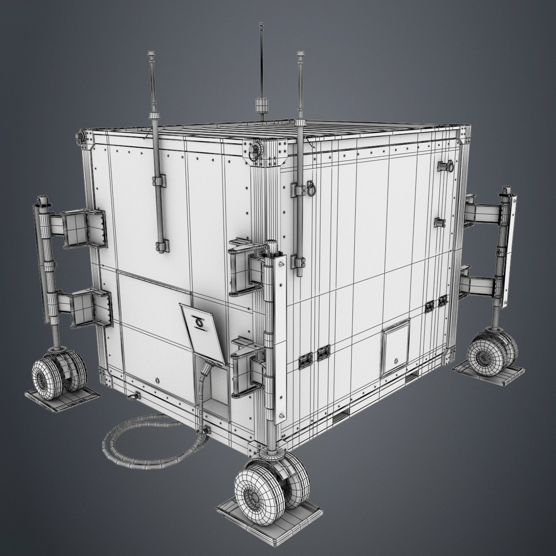 3D uav containers - TurboSquid 1316274