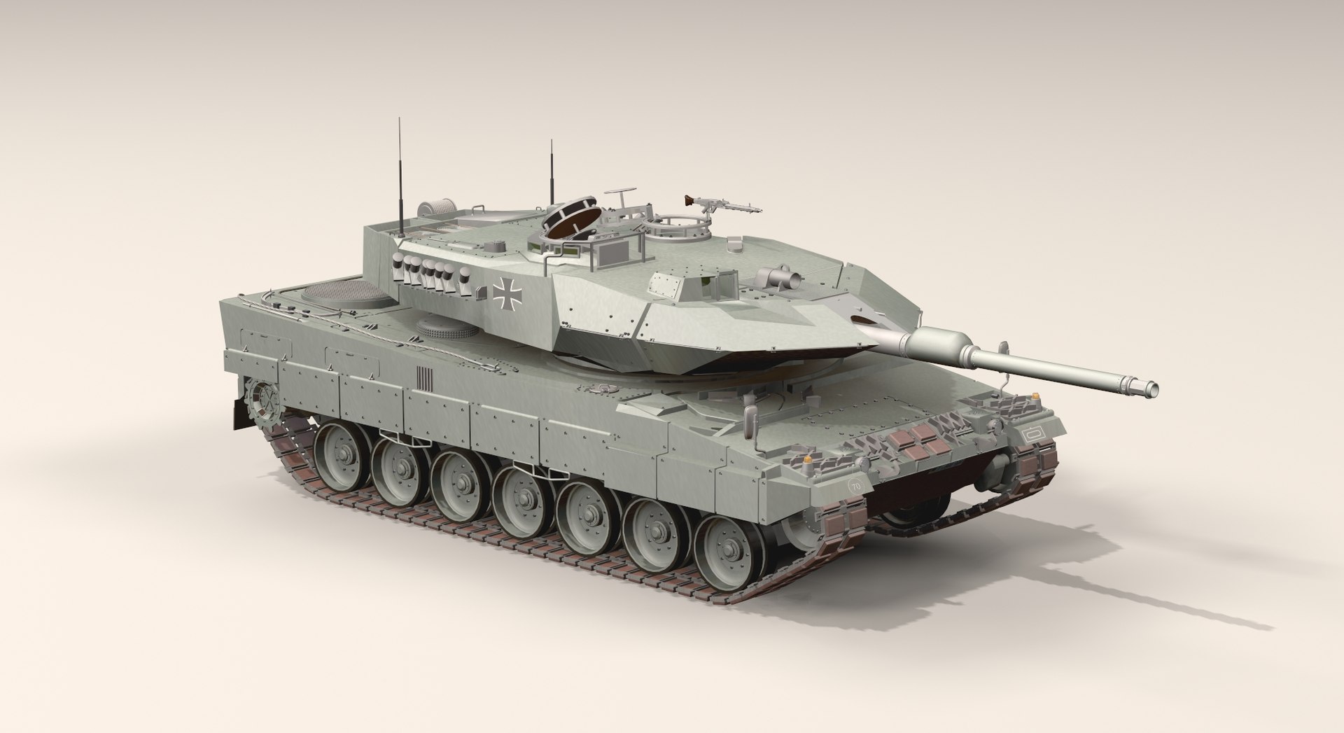 3d model tank