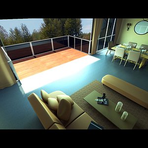 Modern Living And Dining 1