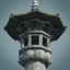 Chinese Stone Lamp